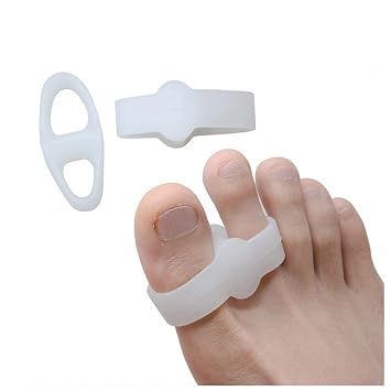 Pair of Thumb Valgus Braces Foot Correction Toe Separator S