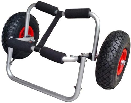 Chariot de canoë pliable léger en aluminium avec roues
