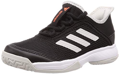 Adidas Adizero Club k, Zapatillas de Tenis Unisex niño, Negro (Negbás/Ftwbla/Griuno 000), 31 EU