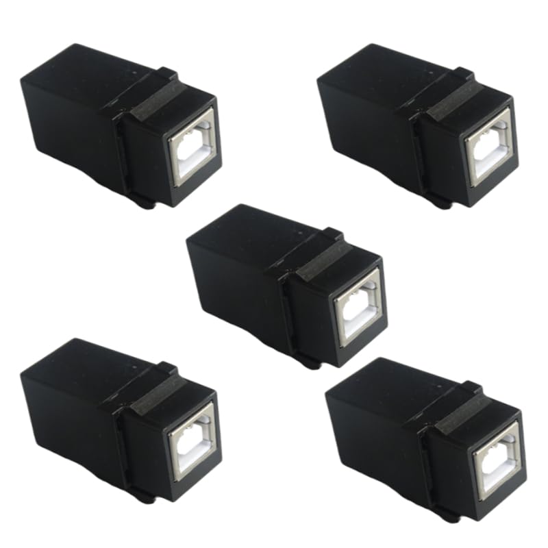 Interface d'imprimante USB-B vers USB-A connecteur femelle noir