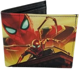 Spider-Man wallet, Superhero, 3D Genuine Leather Wallet, Hand Carved, Leather Carving, Biker Wallet, Carving Wallet Wallet, 3D Genuine Leather Wallet, Hand Carved, Leather Carving, Carving Wallet…