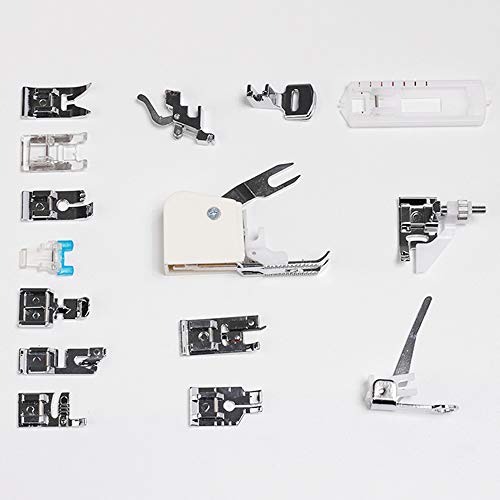 Kit de 15 Pies Prensatelas para Máquina de Coser miniatura 2