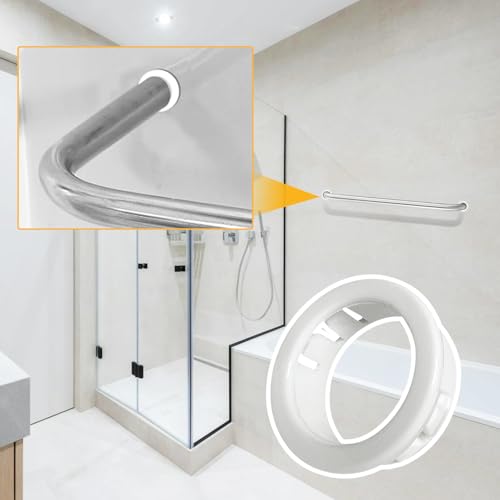 Bagues de poignée de douche SB1.093-14 haute précision pour tringle Lasco - 7