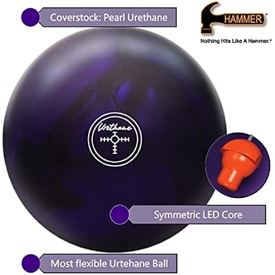 Hammer Purple Pearl Urethane Bowling Ball