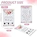 FINGERINSPIRE 240 Pcs Cup Care Instructions Cards 2.13x3.43inch Pink With Flower Print Rectangle Display Card with Handmade with Love Text for Handmade Cups, Gifts, and Retail Packaging for Sellers
