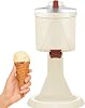 Ice Cream Machine Milkshake Ice Cream Mixer Swirl Ice Cream Machine One Click Start Soft Ice Cream Maker 1L Large Capacity Ice Cream Maker