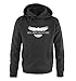 Produktbild Just Style It - All Men Must die - Game of Thrones - Herren Hoodie - Schwarz / Silber Gr. XL