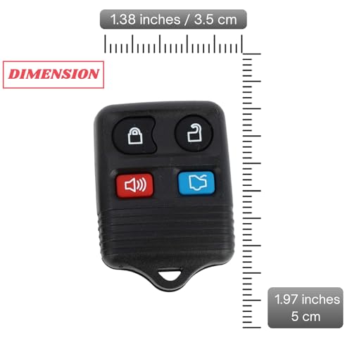 Llavero de entrada sin llave de 315 MHz para activar el Ford Focus y Mustang con total comodidad 6