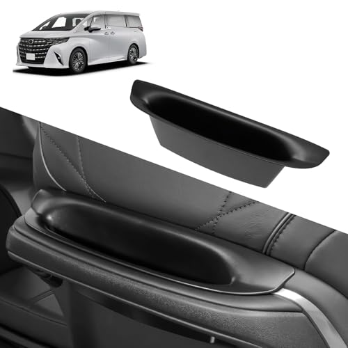 Auto Spec トヨタ 新型アルファード ヴェルファイア40系 専用 シートハンドル収納ポケット シートハンドル 二列目収納ポケット 保護 傷防止 手入れ簡単 利便性アップ 内装 1PCS 小物収納 小物 パーツ アクセサリー ドレスアップ 滑り止め (トヨタ 新型アルファード ヴェルファイア40系 専用)
