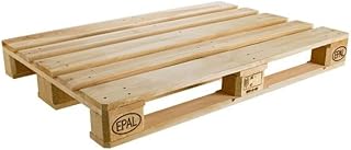 Palette Europe EPAL 80 x 120 cm idéal pour fabrication de mobilier intérieur ou jardin en bois. Europalette