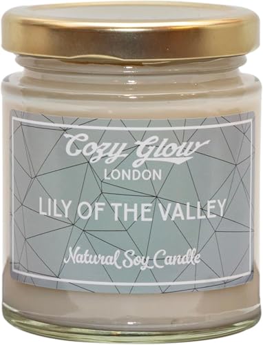 Cozy Glow Bougie de soja régulière Muguet