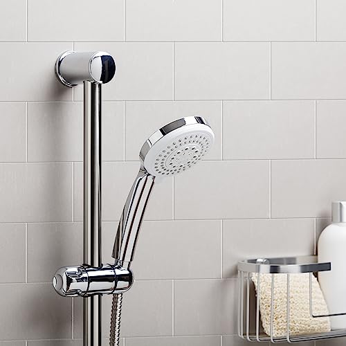 Tatay Calma Sliding Rail Shower Kit, Silver - Image 4