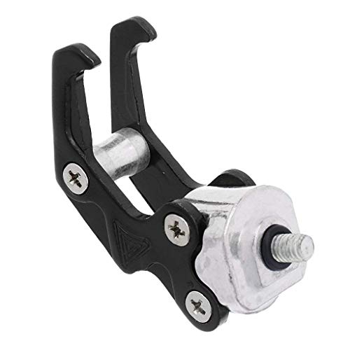 CNCアルミ 汎用 オートバイ コンビニフック キャリー ヘルメット バッグ ボトル ハンガー フック 小物置く 耐久性 ブラック