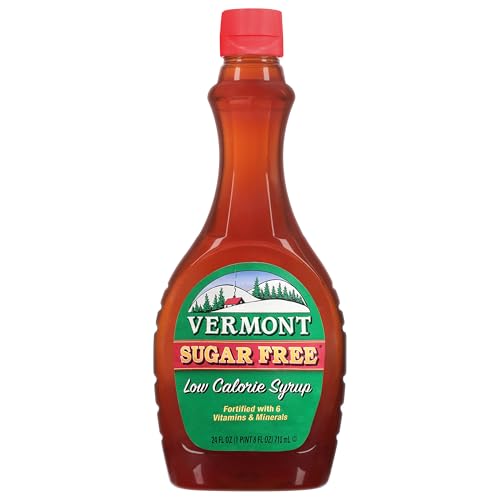 Vermont Sugar Free Syrup, 24 Fl Oz (Pack of 1)