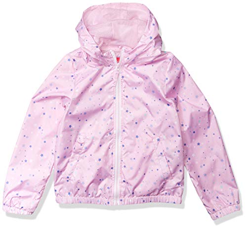 Pink Platinum Big Girls Windbreaker Jacket, Pink Lavender, 10/12