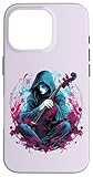 Violonchelista-Músico Anime-Manga Violonchelo Carcasa para iPhone 16 Pro