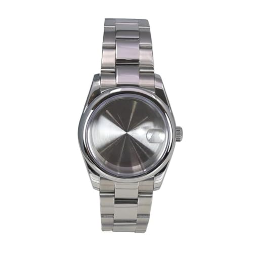 1 36mm 40mm vP[X 316L XeXX`[uXbg ˂ݎNE NH35 NH36 NH34 8215 [ug KX ICX^[(Solid cover 2,40mm Miyota 8215)