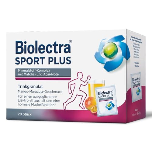 Biolectra Sport plus Trinkgranulat, 20 pz Sacchetti