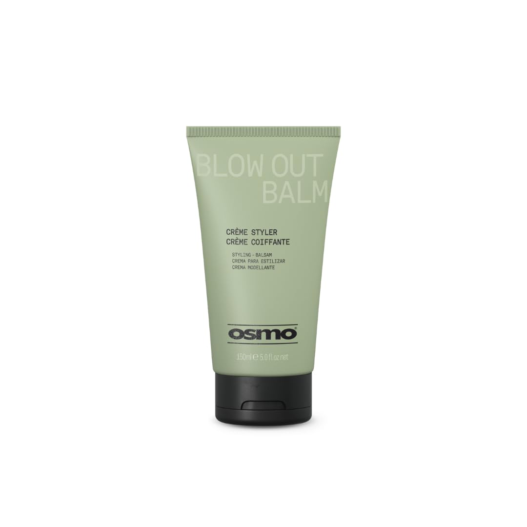 OSMO Blow Out Balm | Blow Dry Balm | 90% Natural Ingredients | Body, Volume & Shine | Vegan. 150ml.
