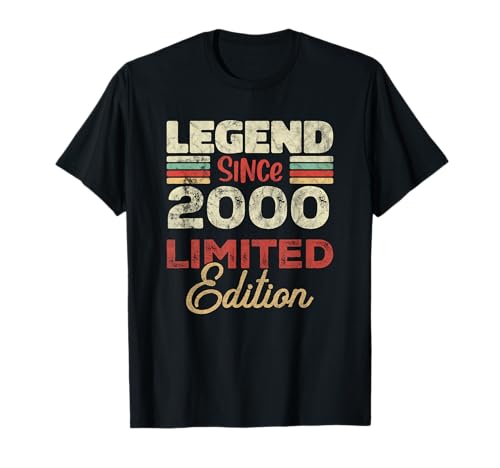 23rd Birthday 23 Year Old Since 2000 Limited Edition Camiseta