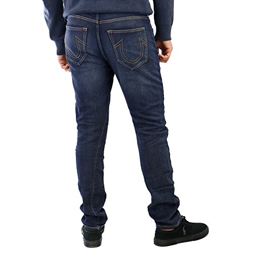 True Religion Men's Twisted Dean Relaxed Tapered Leg Jean In Running Wild3