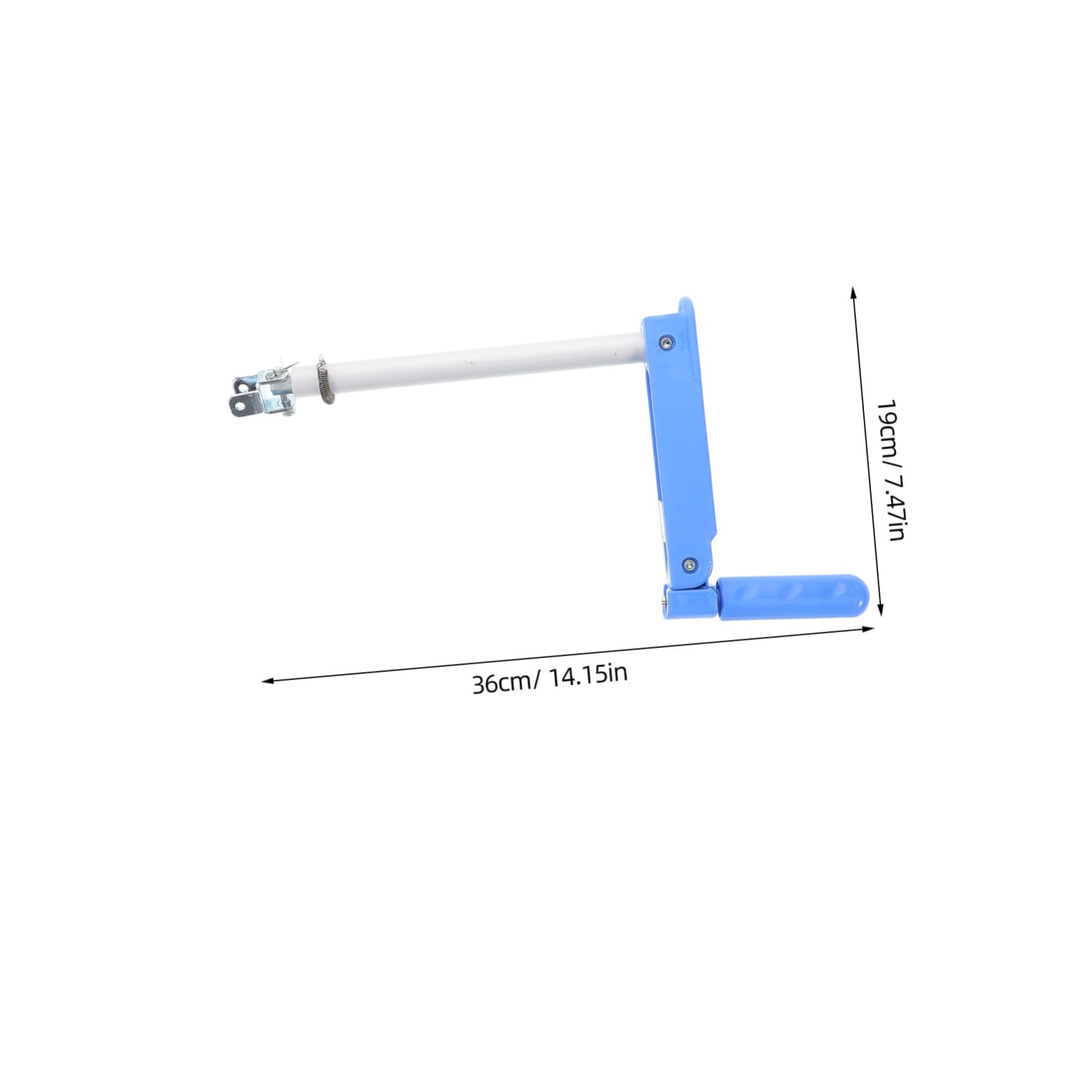 FOMIYES Nursing Bed Hand Crank Manual Bed Height Adjustment Abs Aluminum Alloy Bed Crank Handle Replacement for Bed Furniture Parts