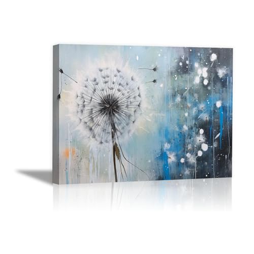 Tableau de salon fleurs et plantes pour chambre adulte design gris