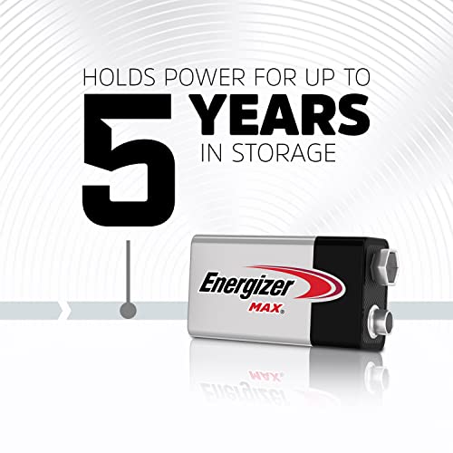 Image of Energizer 9V Batteries, Max Alkaline Power, 3 Pack