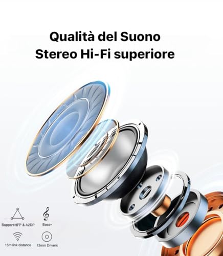 My Trend Cuffie Bluetooth, Auricolari Bluetooth