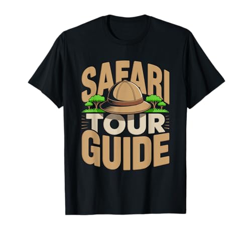 Safari Tour Guide Costume Halloween T-Shirt