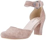 HIRSCHKOGEL Damen 3007835 Riemchenpumps, Beige (Taupe 066), 40 EU