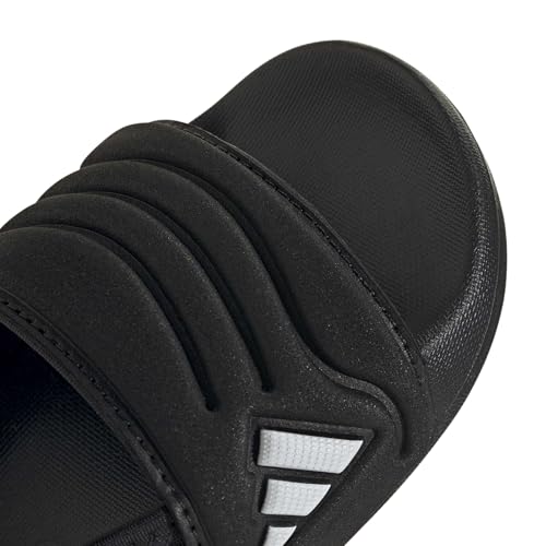 adidas Mixte bébé Adilette Estrap 2.0 Slides Infants Sandal, Core Black/Ftwr White/Core Black, 25.5 EU