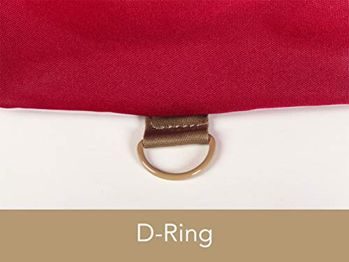 Covermates Keepsakes Christmas Wreath Storage Bag – Heavy Duty Polyester, Interior Pouch, Dual Zipper Pulls - Holiday Storage-Red #TOP7