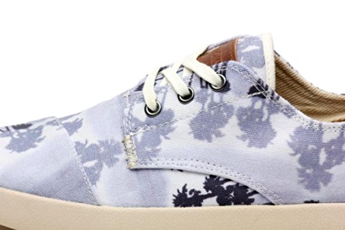 Toms Mens Paseos Blue Palm Trees Classic Lace Up Sneakers (10)4