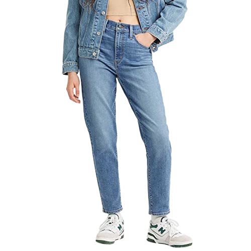 Levi´s High Waisted Mom Jeans medium Indigo Worn 30/27