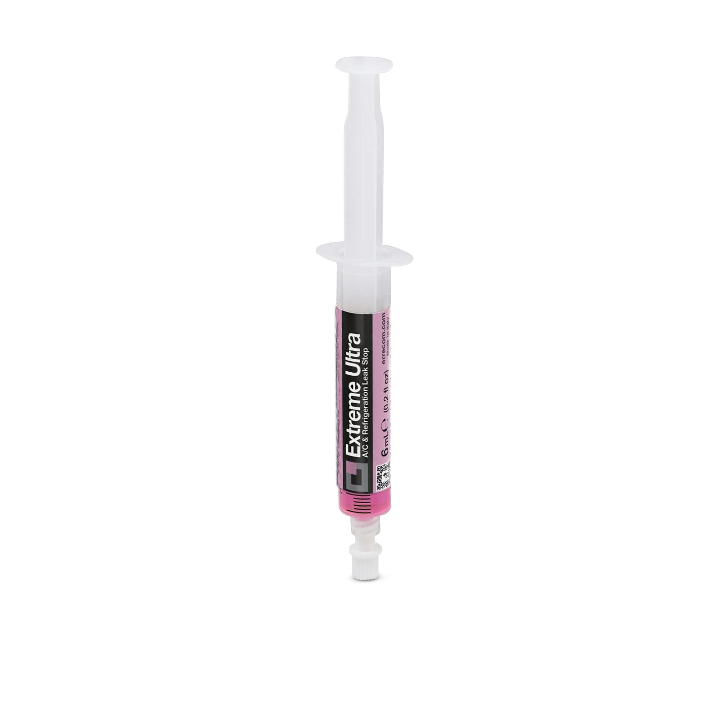ERRECOM Extreme Ultra – 6 ml, Leckstopp für Klima- und Kältetechnik für HVAC/R und Fahrzeug-Klimaanlagen, Adapter nicht im Lieferumfang enthalten