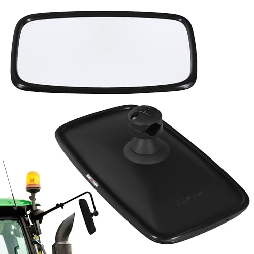 KOTARBAU Rétroviseur universel pour tracteur - Avec support - 15,5 x 28,5 cm - En PVC