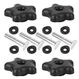 4 Packs Handle Knob and Screw Bolt Washer Kit, Fits for Toro Lawn Mowers Snow Blowers and Recycler Super Recycler TimeMaster, Replace 92-2260 106-4161 107-3844 117-5976