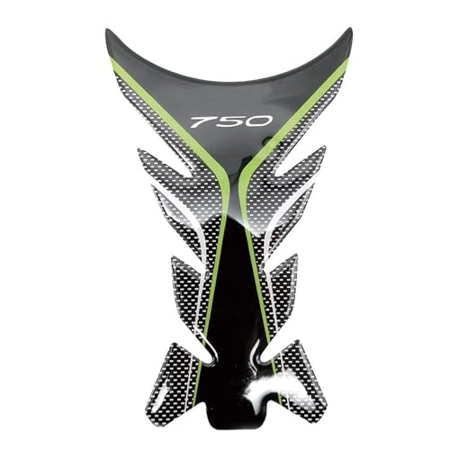 Autocollant de réservoir moto pour Z750 avec grip antidérapant et protection anti-rayures