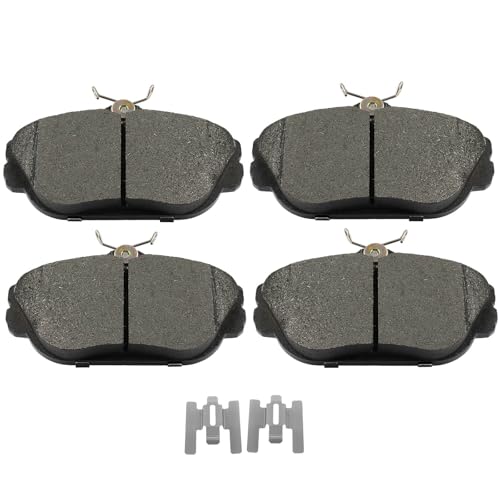 Image of SCITOO D601-7479 Disc Brake Pads Sets Front Metal Brake Pads w /Hardware | For Ford For Taurus 1994-2000,For Windstar 1995-1998,For Lincoln For Continental 1993-1994,For Mercury For Sable 1994-2000