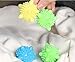 AKOAK 15 Pcs Laundry Ball, Reusable Dryer Cleaning Ball, Tangle-Free, Fabric Softener Reduces Static Electricity, Dryness and Fluffiness, Saving Time
