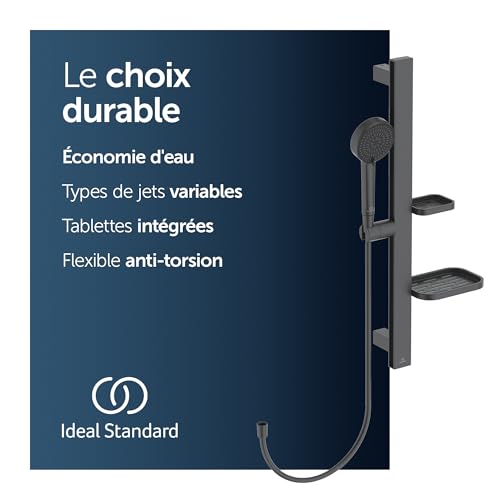 Ensemble de douche Ideal Standard Idealrain Alu+ avec supports réglables - 3