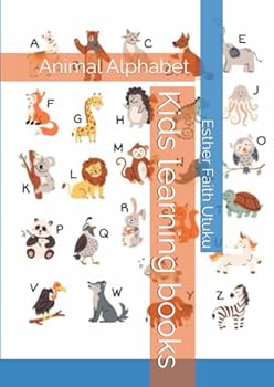 Paperback Kids learning books: Animal Alphabet Book