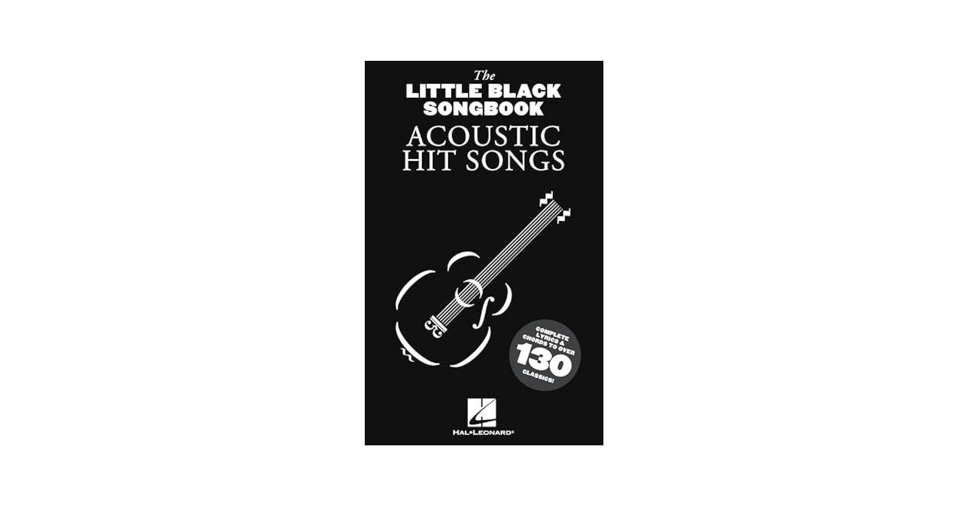 THE LITTLE BLACK SONGBOOK : ACOUSTIC HITS - PAROLES ET