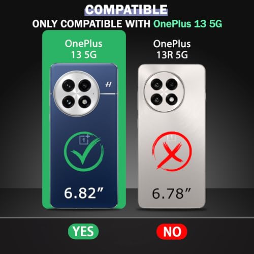 Image of TheGiftKart Crystal Clear Back Cover Case for OnePlus 13 5G | Shock Proof 360 Protection | Hard Clear Back Cover Case for OnePlus 13 5G (PC & TPU, Transparent Bumper)