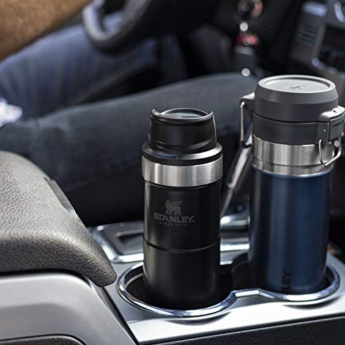 Stanley Classic Trigger Action Travel Mug 16 oz –Leak Proof + Packable Hot & Cold Thermos – Double Wall Vacuum Insulated Tumbler for Coffee, Tea & Drinks – BPA Free Stainless-Steel Travel Cup