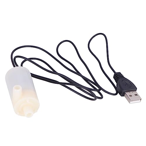 BESPORTBLE Adjustable Fountain Pump Submersible Water Pump Micro Aquarium Dc Motor White Fish Tank Aquatic