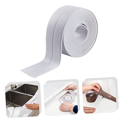Housoutil 1 Rolo De Fita Adesiva De Costura Fita Transparente Fita De Costura Branca De Silicone Cal
