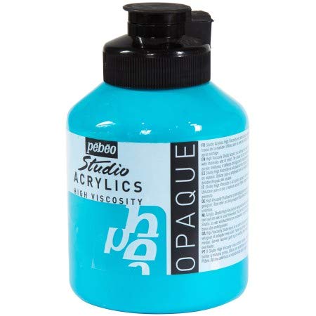 Pintura acrílica Pébéo Studio High Viscosity – Opaque – 500 ml