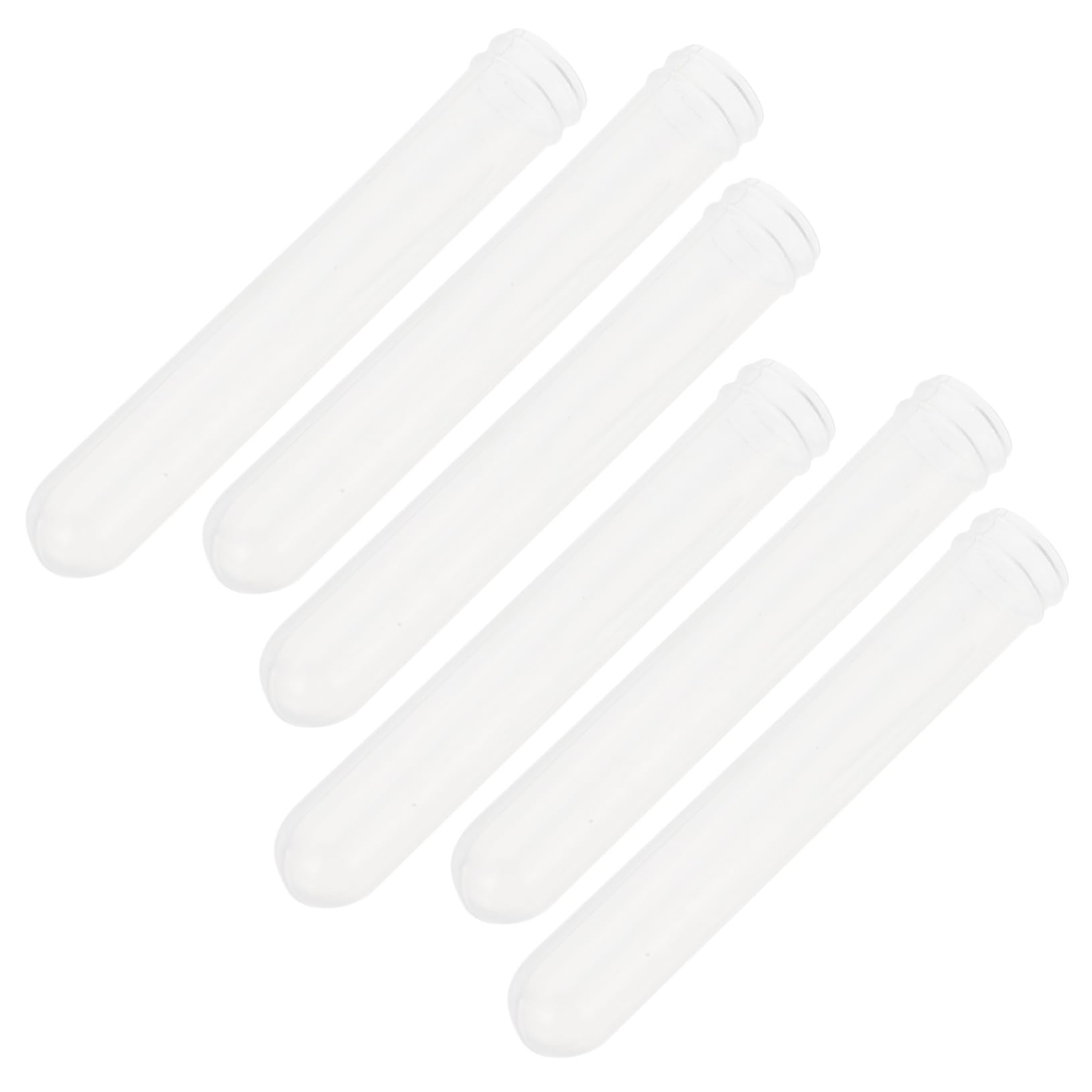 Alipis Plastic Test Tubes 10x100mm 500pcs Lightweight Storage Containers for Liquids